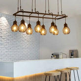 Rutnät Lampa Svart Matrum Taklampa